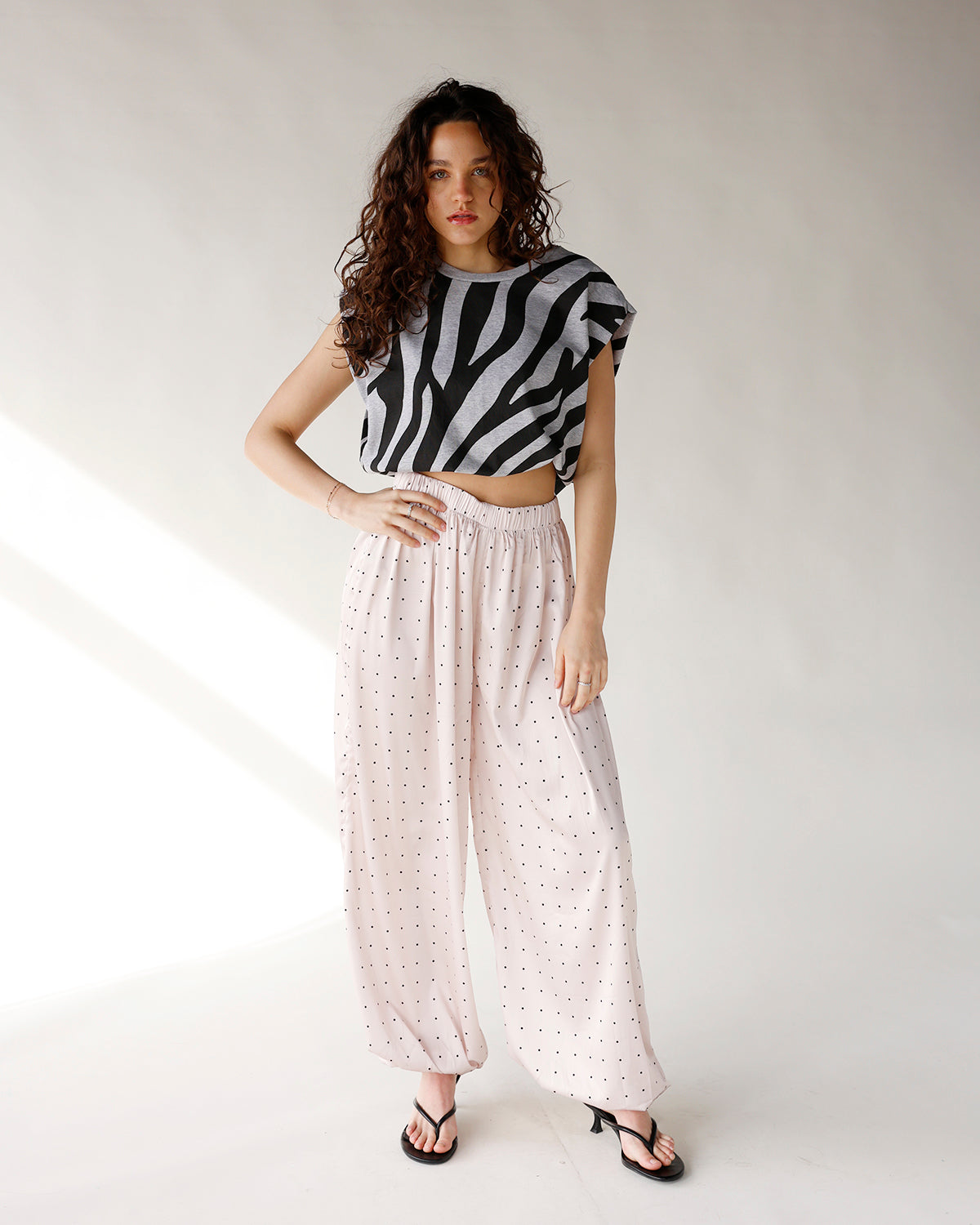 DOTTY DELIGHT BALLOON PANTS