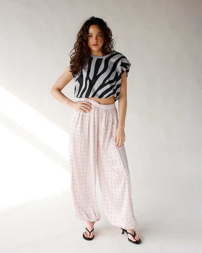 DOTTY DELIGHT BALLOON PANTS