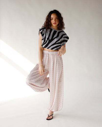 DOTTY DELIGHT BALLOON PANTS