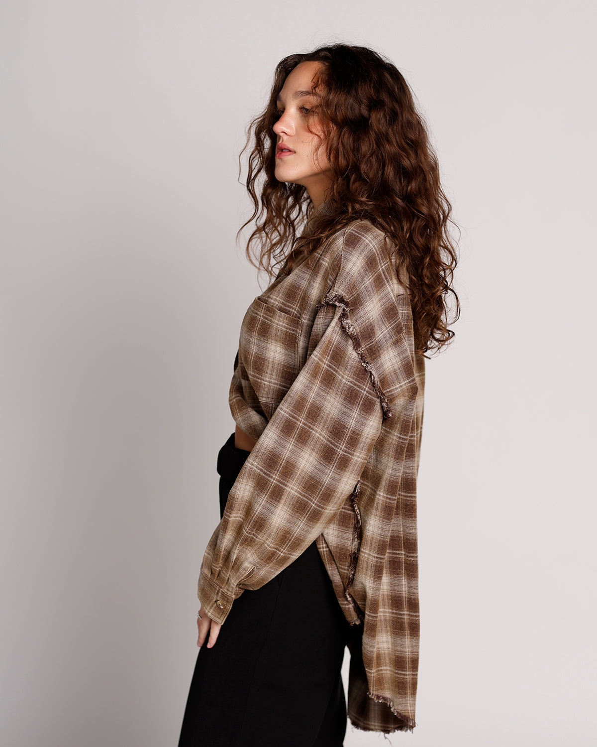 RAW ENERGY FLANNEL BUTTON UP