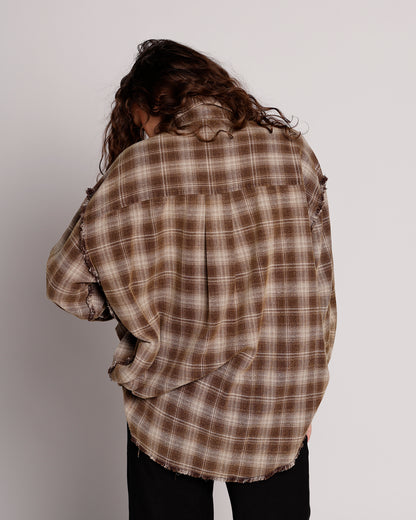 RAW ENERGY FLANNEL BUTTON UP