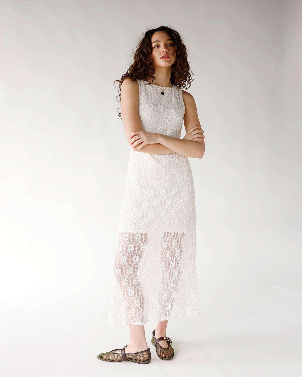 LOVE LETTERS MIDI DRESS