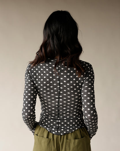FREE PEOPLE GOING PLACES PRINTED CARDI