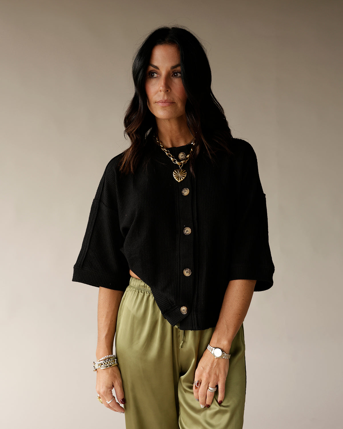 black cardigan classic cardigan essential fall cardigan business casual outfit date night outfit closet staple timeless cardigan capsule wardrobe