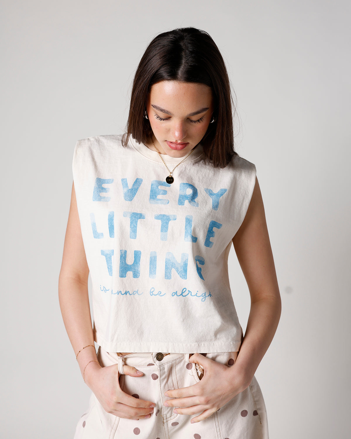 EVERY LITTLE THING MUSCLE TEE