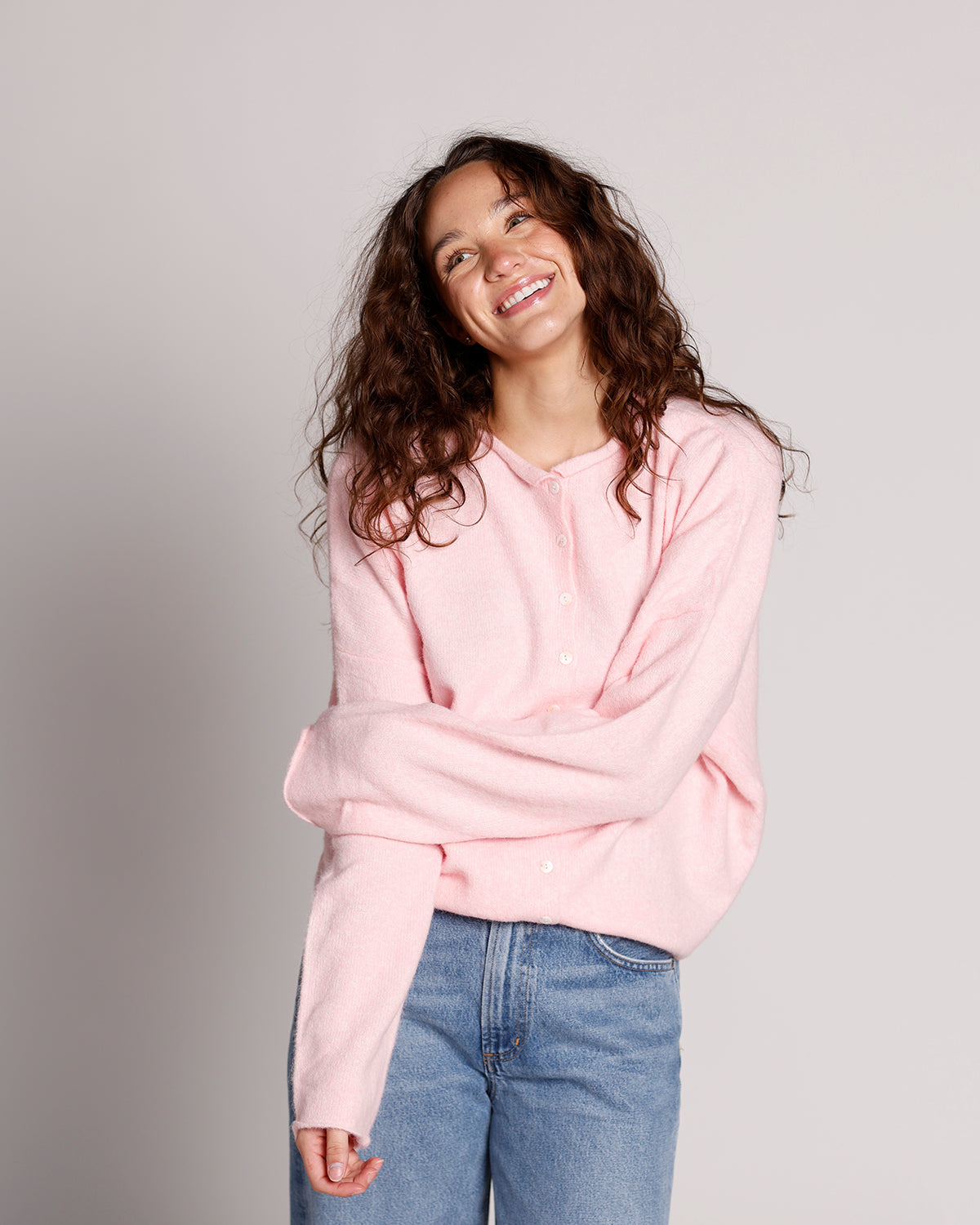 THE CULT CARDI X PINK