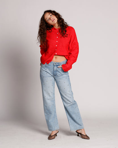 THE CULT CARDI X RED