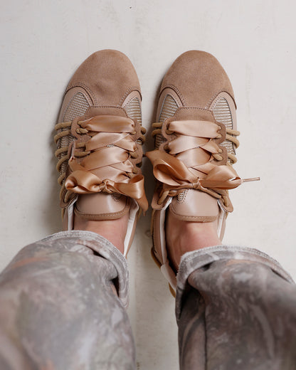 SHERYL SNEAKER X TAUPE