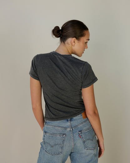 DAYDREAMER LA BABY TEE X WASHED BLACK