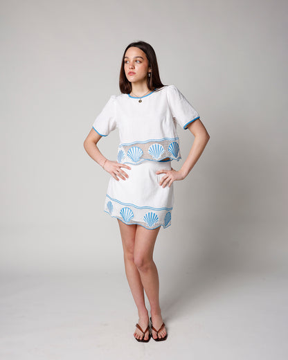SEASHELL DREAM MINI SKIRT