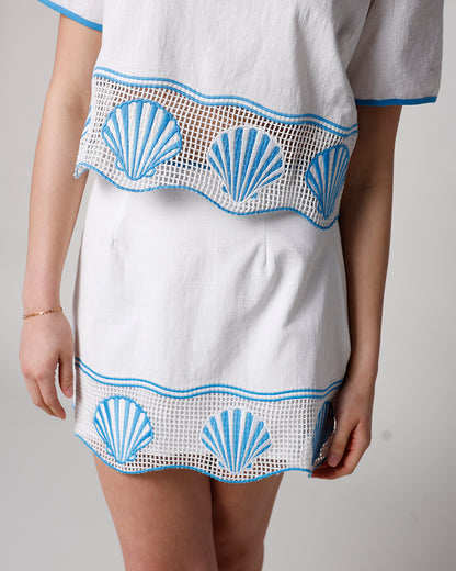 SEASHELL DREAM MINI SKIRT