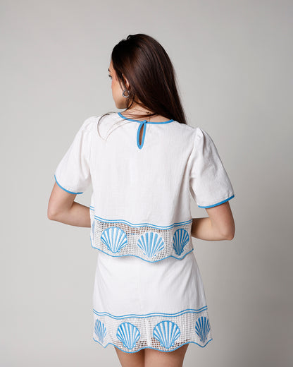 SEASHELL DREAM MINI SKIRT