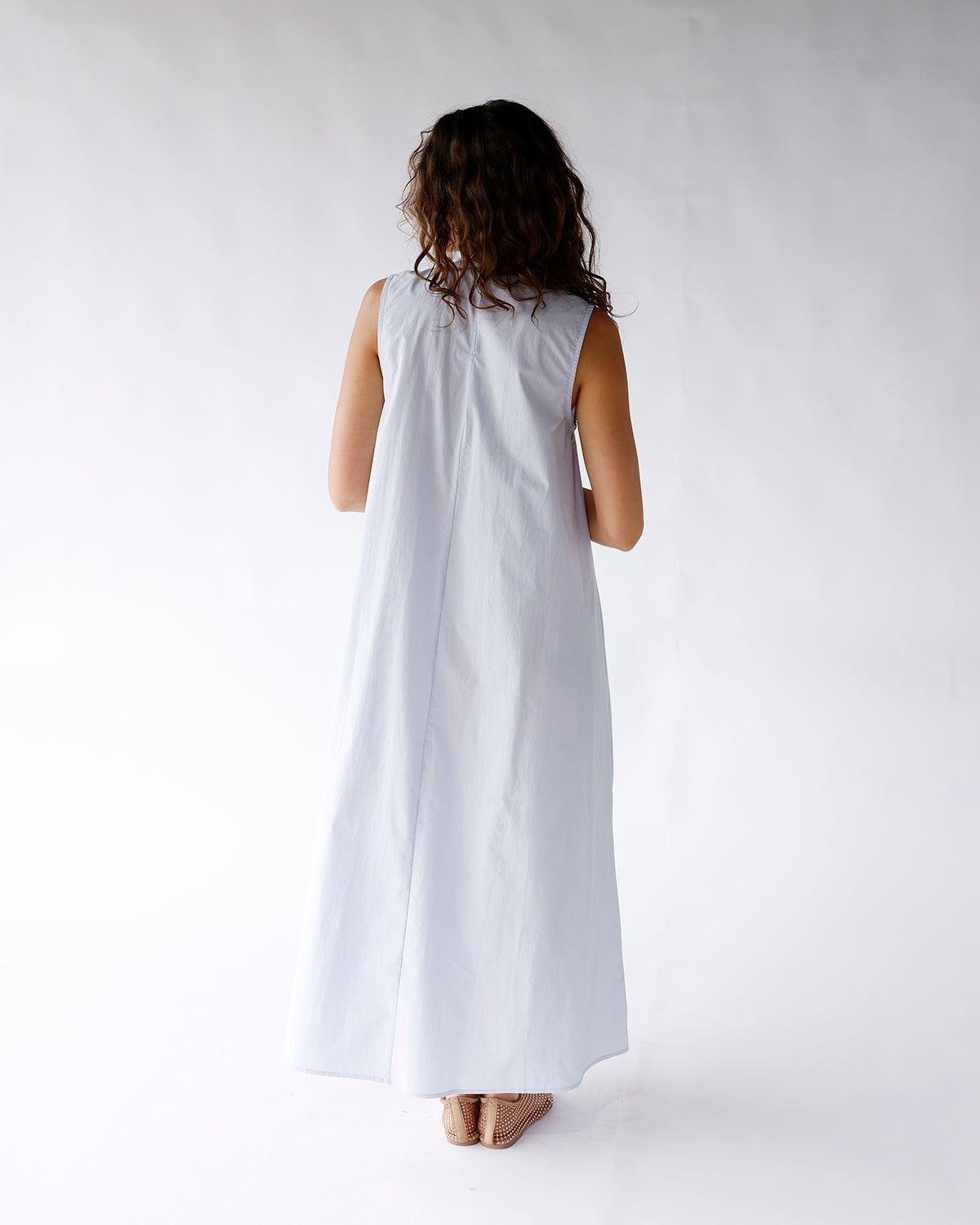 OCEAN AIR SCOOP NECK DRESS