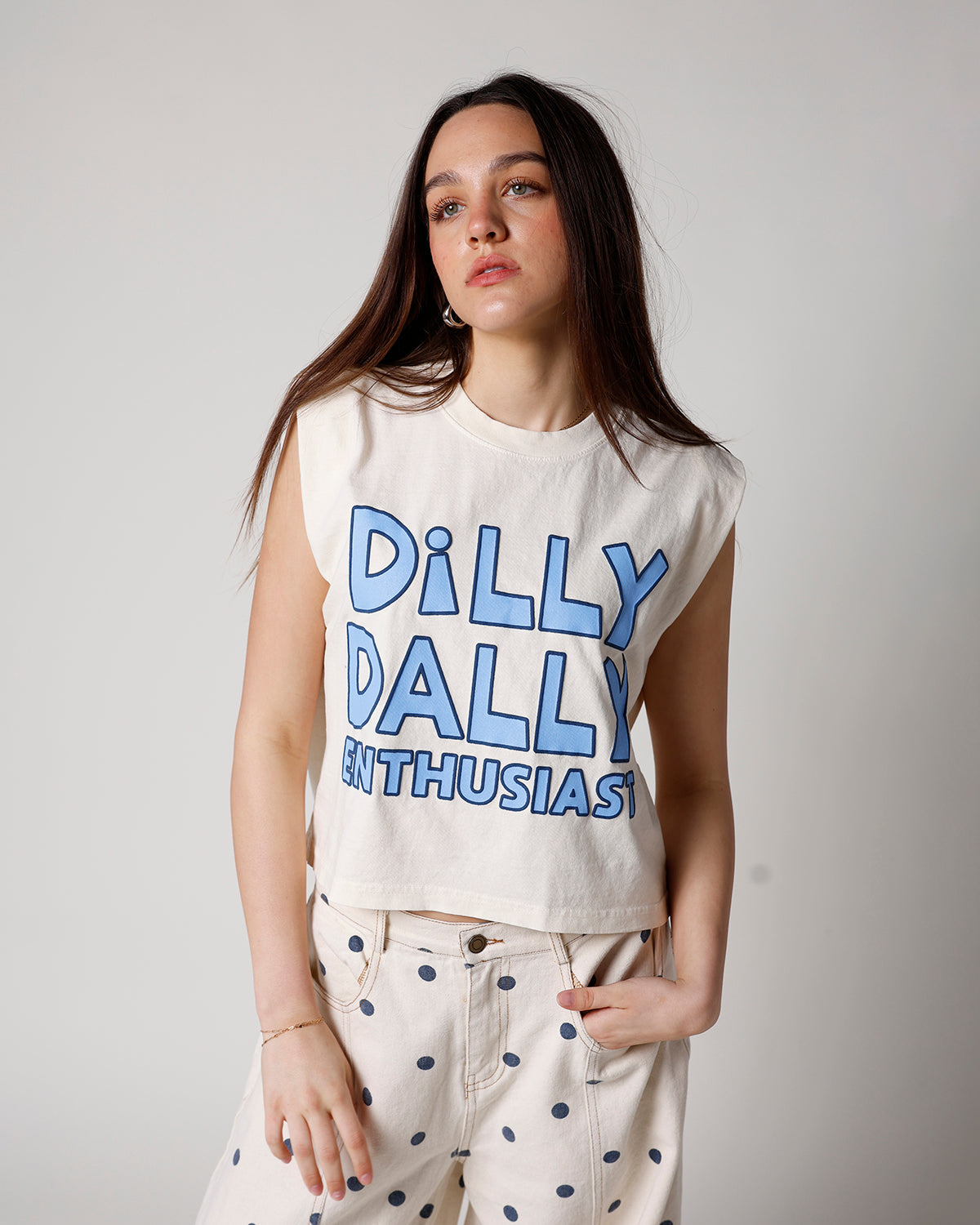 DILLY DALLY ENTHUSIAST MUSCLE TEE