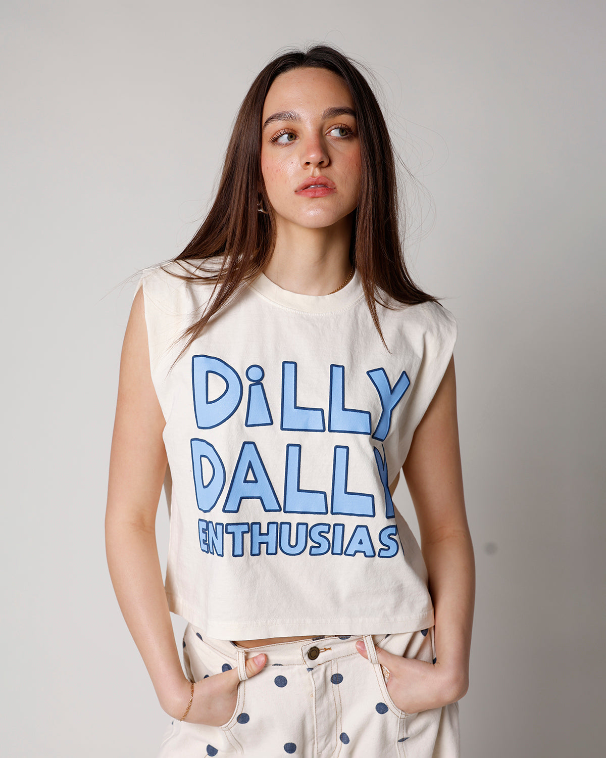 DILLY DALLY ENTHUSIAST MUSCLE TEE