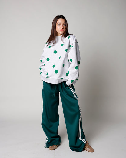REVERSIBLE LUCKY MOCK NECK SWEATSHIRT