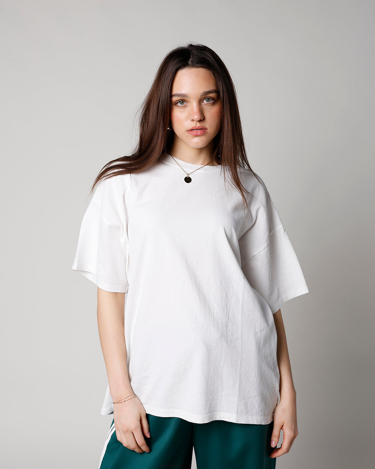 white oversized tee plain white oversized short sleeve tee