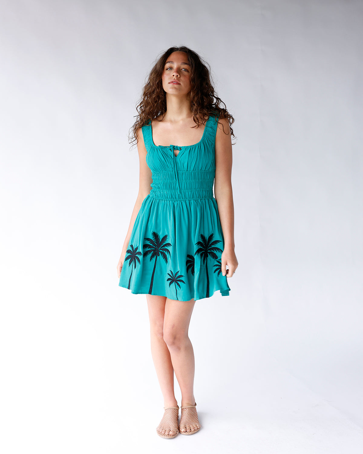 PALM PARADISE MINI DRESS