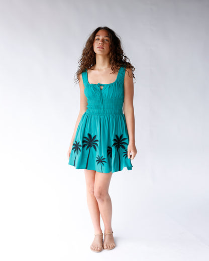 PALM PARADISE MINI DRESS