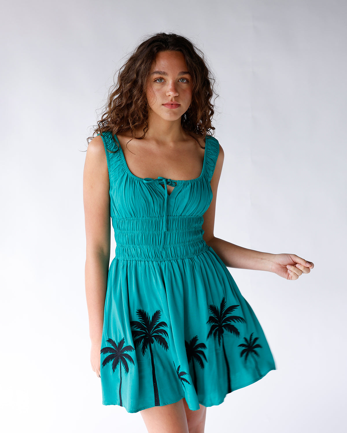 PALM PARADISE MINI DRESS