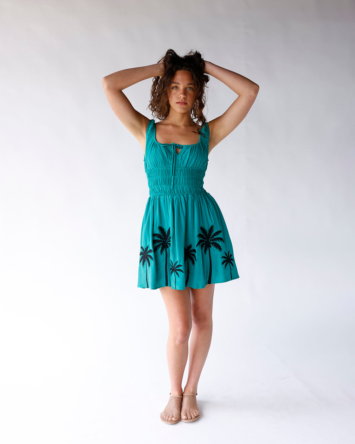 PALM PARADISE MINI DRESS