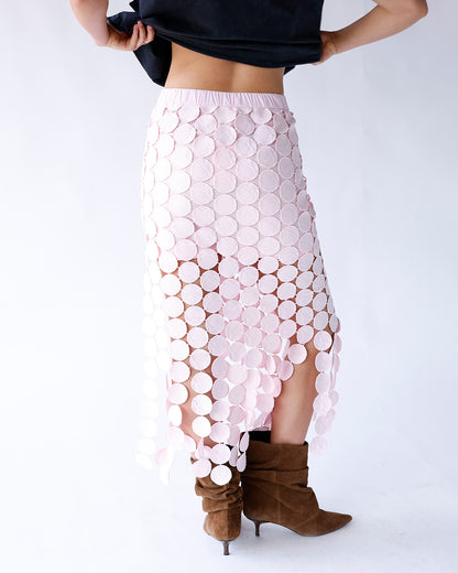 PRETTY IN PINK DISCO SKIRT