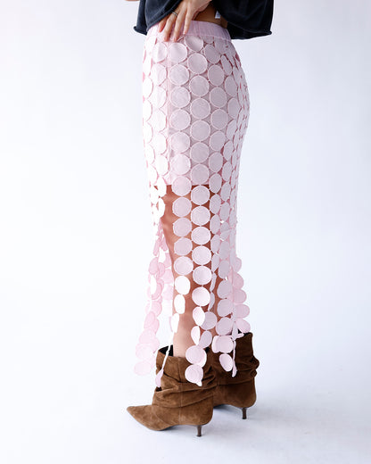 PRETTY IN PINK DISCO SKIRT