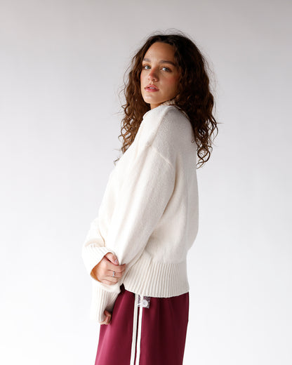 FREE PEOPLE TRADING UP POLO X IVORY