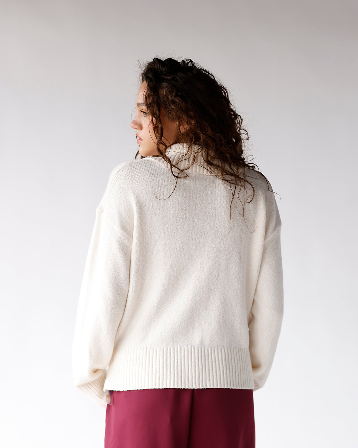 FREE PEOPLE TRADING UP POLO X IVORY