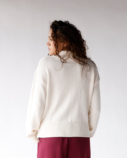 FREE PEOPLE TRADING UP POLO X IVORY