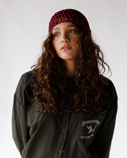 DARLING DISCO CROCHET BEANIE