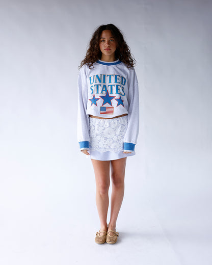 USA THREE STAR SWEATSHIRT