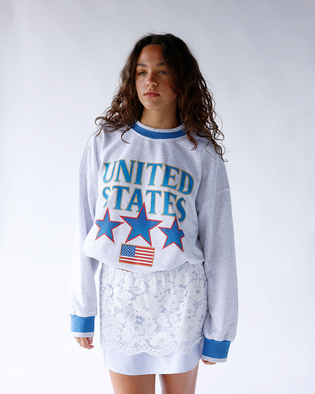 USA THREE STAR SWEATSHIRT