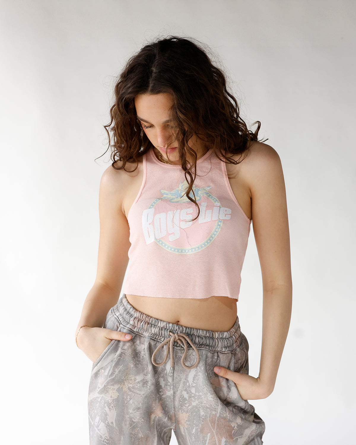 BOYS LIE BREAKFAST BEERS PASTEL BEEGEE TANK