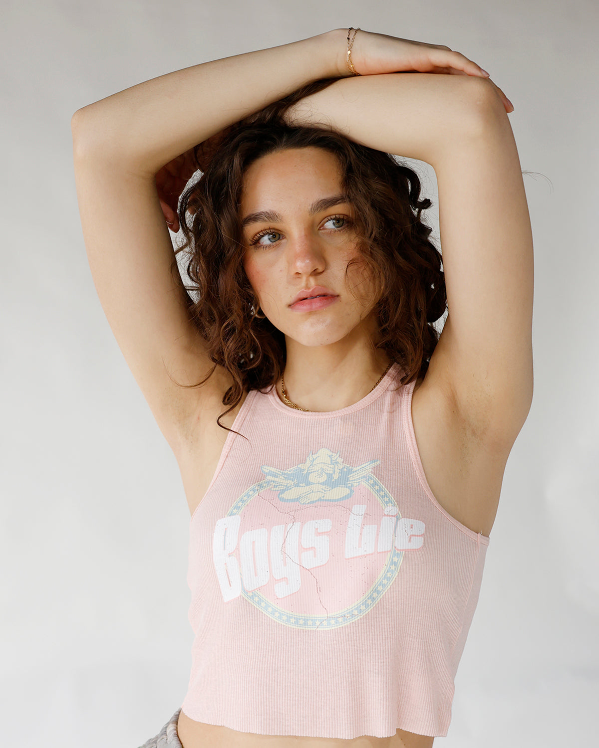 BOYS LIE BREAKFAST BEERS PASTEL BEEGEE TANK