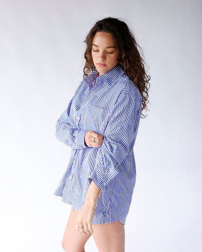 SHELL YEAH ANGIE BUTTON UP