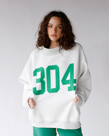 THE HUNTINGTON REVERSIBLE MOCK NECK SWEATSHIRT