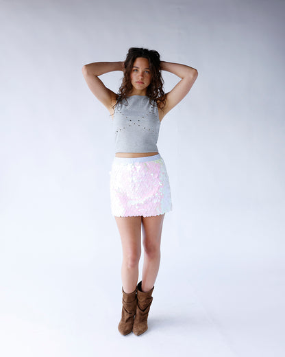 DISCO DARLING MINI SKIRT