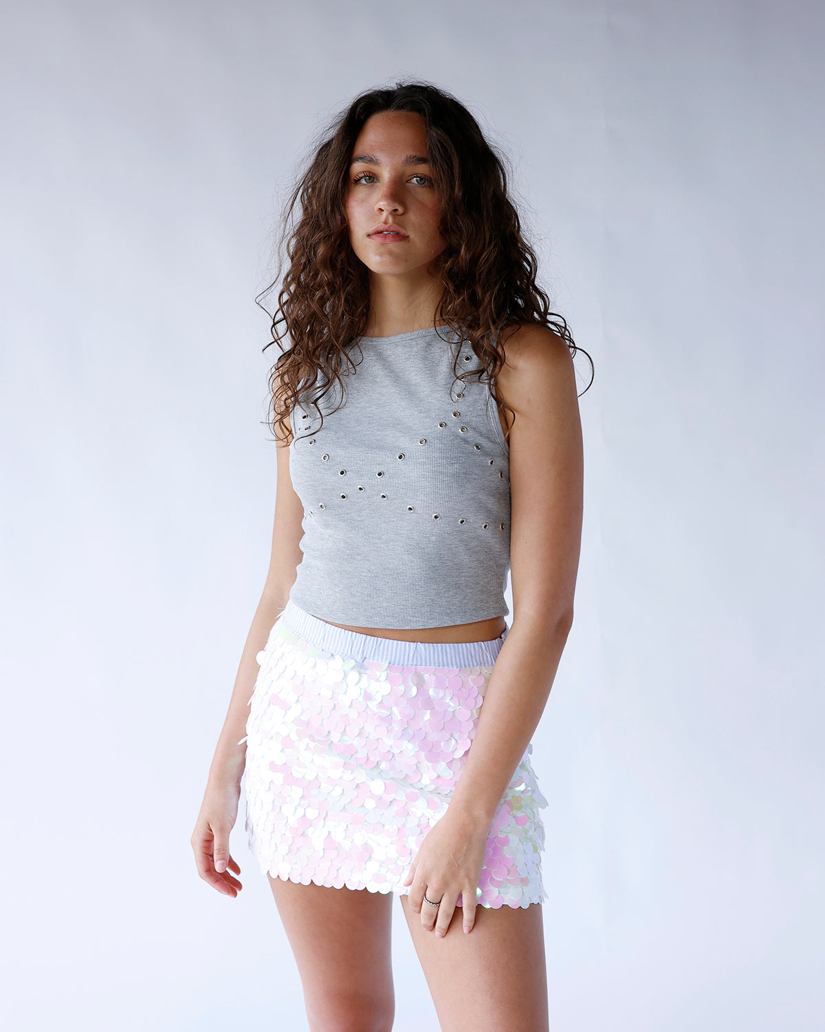 DISCO DARLING MINI SKIRT