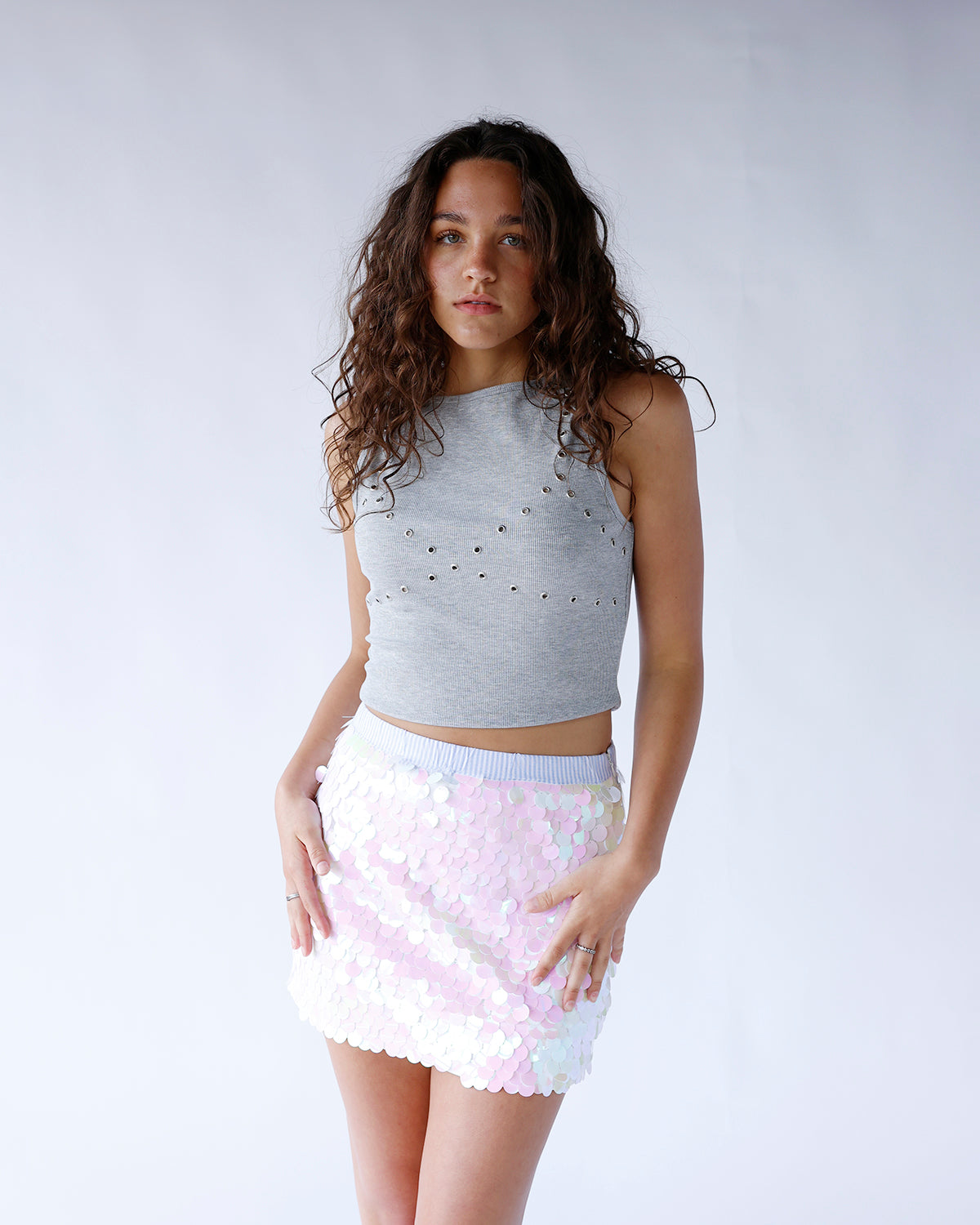 DISCO DARLING MINI SKIRT