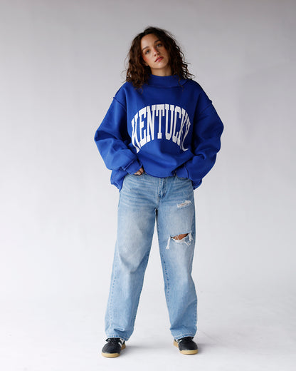 KENTUCKY & KY REVERSIBLE MOCK NECK SWEATSHIRT