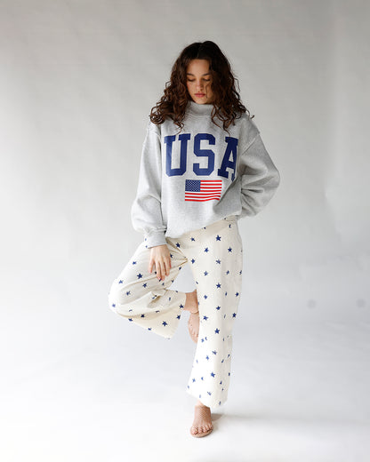 BORN TO SHINE STAR BARREL JEANS