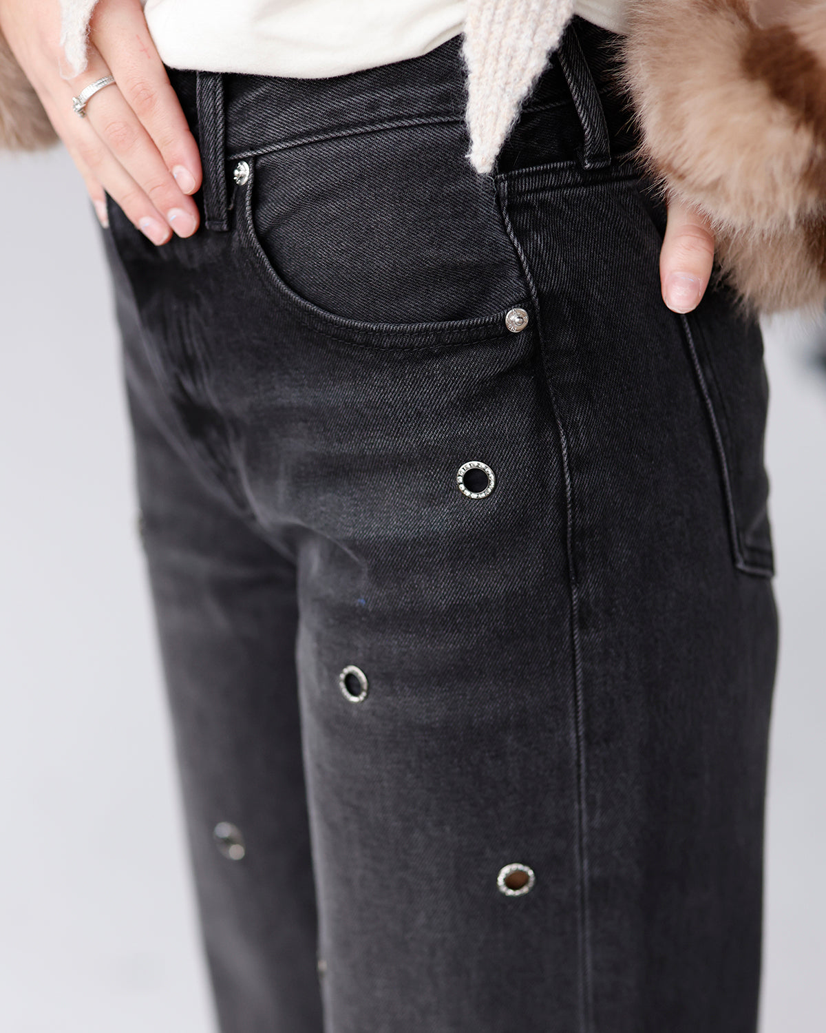 PISTOLA HENDRIX HIGH RISE WIDE LEG JEAN X GLAMOUR