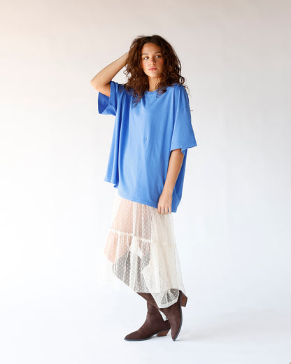 DAYDREAMER SOLID OS TEE X MARINA BLUE