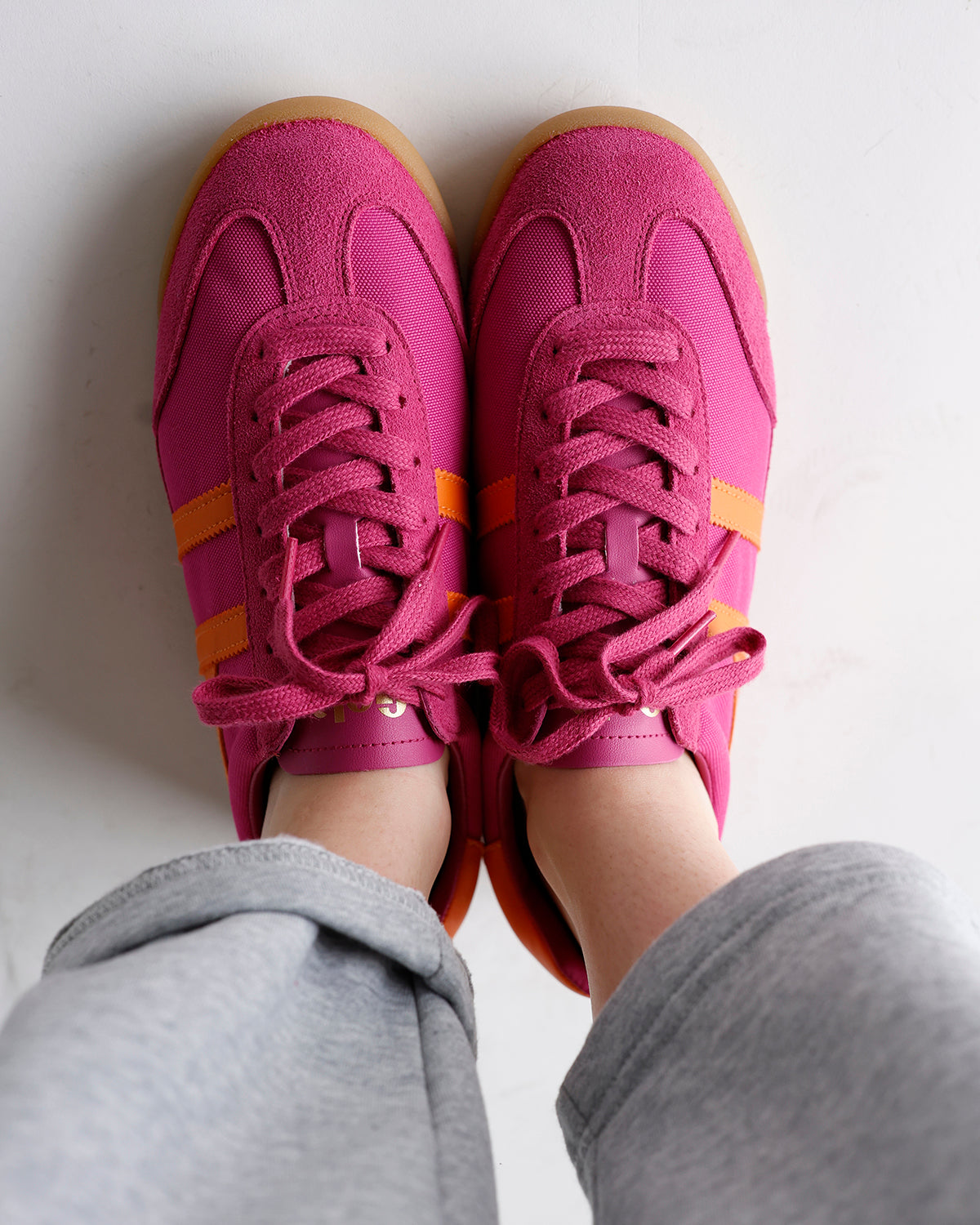 GOLA CLASSICS TORNADO SNEAKER X FUCHSIA CLEMENTINE