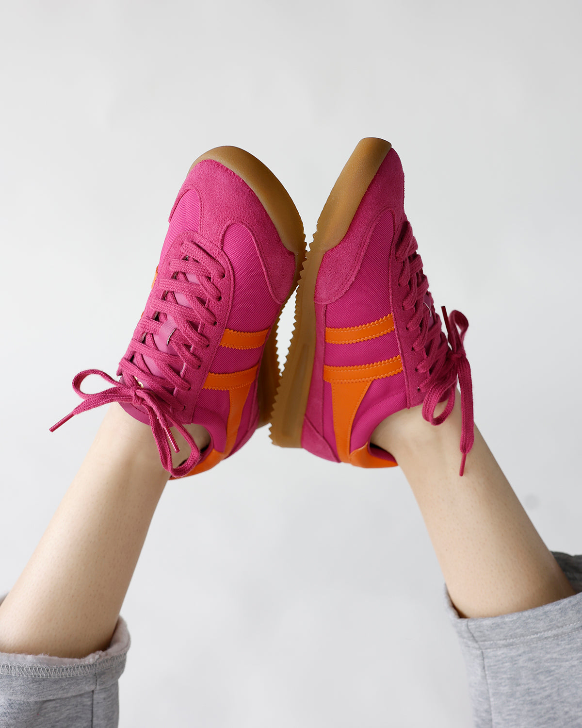 GOLA CLASSICS TORNADO SNEAKER X FUCHSIA CLEMENTINE