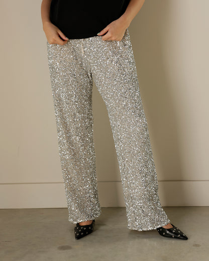 SASSY SEQUIN SHIMMERING PARTY PANTS