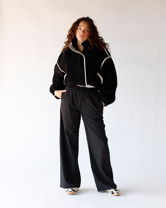 pinstripe pants business casual pants trousers comfy everday outfit pants fall staple 