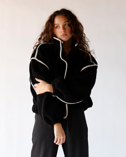 fall coats comfy casual jackets sherpa fleece jacket black jacket  dress up or down jacket warm coat 