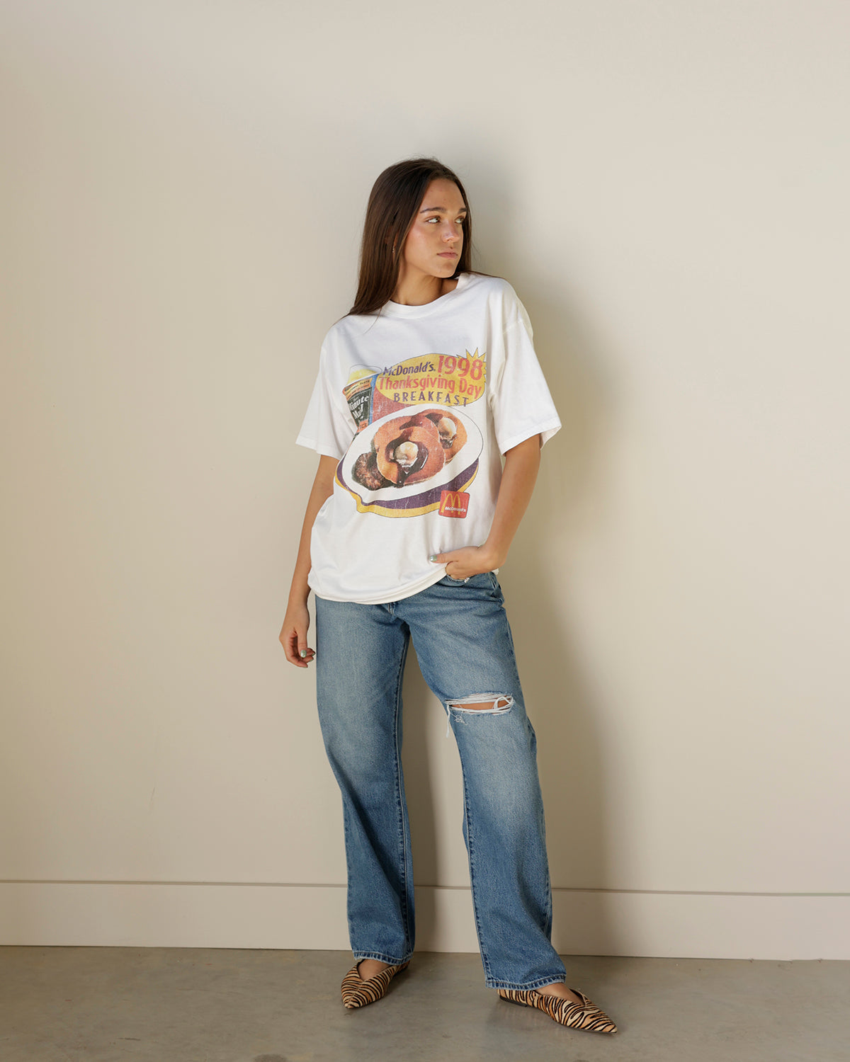 THANKSGIVING BREAKFAST GRAPHIC TEE